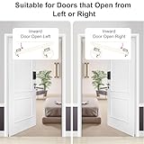 Anti-Theft Video Doorbell Mount for Eufy Doorbell E340/Wyze Duo Cam Doorbell, No-Drill Adjustable Mounting Bracket for Eufy E340, Apartment Door Camera Mount for Wyze Doorbell for Home Rentals Room - Image 5