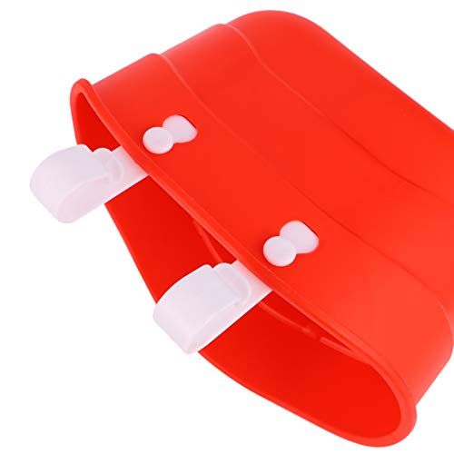 Cesta de ciclismo para niños BESPORTBLE roja de manillar infantil 4