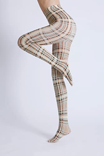 Image of Sahabowi Women Tights, Sheer High Waist Pantyhose, Vintage Control Top Stockings, Siwa 4