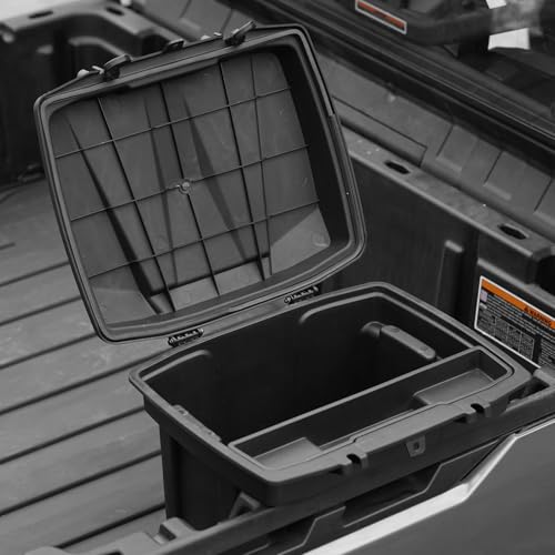 A & UTV PRO Bed Storage Box for Can Am Defender, HD10 HD9 HD8 HD5 Max/Can Am Commander, Compatible with Can-Am Defender 2016-2026 Accessories Removable Tool Box Rear Cargo Box by A & UTV PRO - Image 9