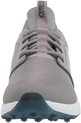 Skechers Men's Max Golf Shoe, Charcoal/Blue Sport, 7.5 | Image 1