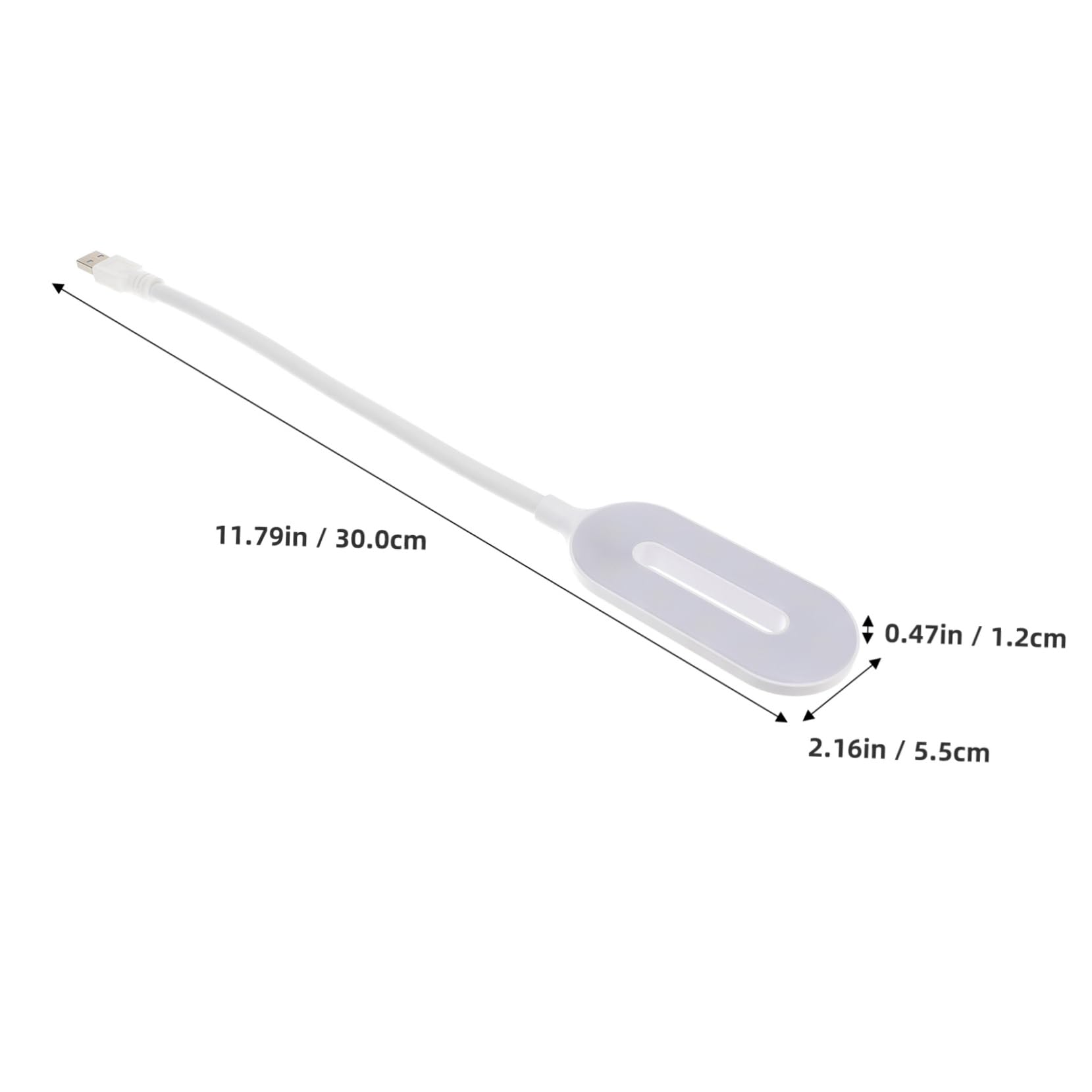 Holibanna Reading Lamp Bedside Lamp Gooseneck Flexible Gooseneck Light for Study and Reading