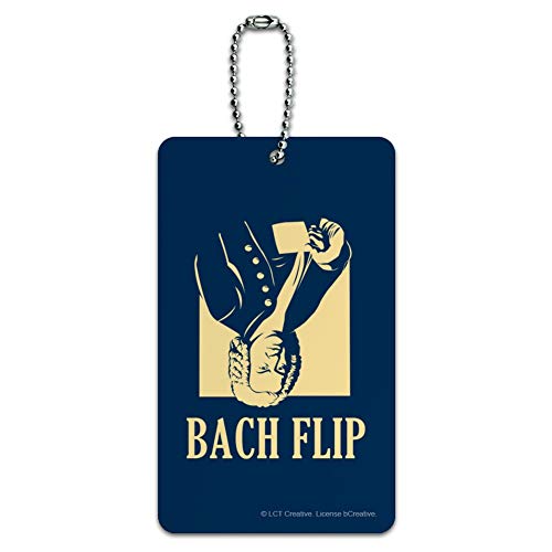 Bach Flip Back Johann Sebastian Classic Luggage ID Tag