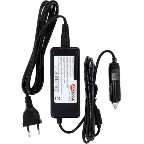 KS TOOLS Ladegerät für Batterie-Booster 550.1820 und 550.1825 550.1826
