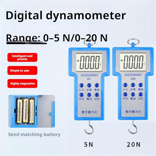 Dynamomètre numérique de force pour labo d'école et outils pédagogiques