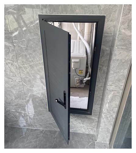 Genérico Panel de Acceso de Aluminio para Paneles de Yeso, Aislado, Tapa de Orificio para plomería, Puerta de Acceso integrada, Puertas de Servicio con Cerradura y Llave, trampilla de inspe