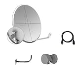 Kit de Antena parabolica de 60 cm (Sin Cable)