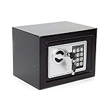 CDC⑧ 6.6L DIGITAL STEEL SAFE ELECTRONIC SECURITY HOME OFFICE MONEY CASH SAFETY BOX 2 KEYS