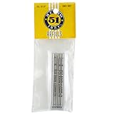 Retro 51 Refills 5-Pack Black D-1 Size Ballpoint Pen - REF31S
