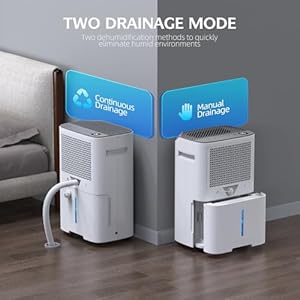 4500 sqft 50 pints energy star certified dehumidifier for home with drain hoseintelligent humidity control 4 operation modes with app ideal for room bathroom rv  urban country home decor