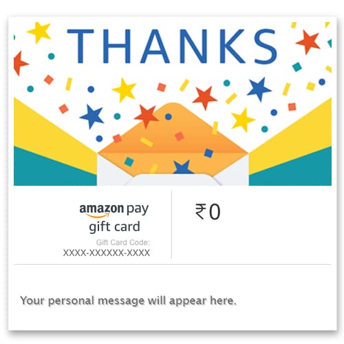 Amazon Pay eGift Card - Thanks envelope : Amazon.in: Gift Cards