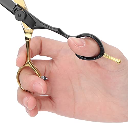 Tesoura de mesclagem, lâmina de precisão afiada de aço inoxidável Tesoura de corte de cabelo Tesoura