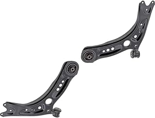 Front Left Lower, Front Right Lower Suspension Control Arm for Volkswagen Golf R 2015 2016 2017 Replacement 5QM407152, 5QM407151, 5Q0407151J, 5Q0407152J, 5QM407152A, 5QM407151A 2 X