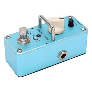 [Sound Modulation]Enhance your music with versatile fuzz effects for electric guitars. [Metal Construction]Built with durable metal for long-lasting performance . [True Bypass]Ensures pure tone with true bypass for uncompromised sound quality. [Easy ...