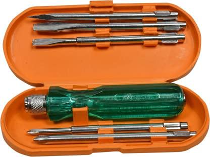 Image of Visko Premium Combination Screwdriver Set (Pack of 6)