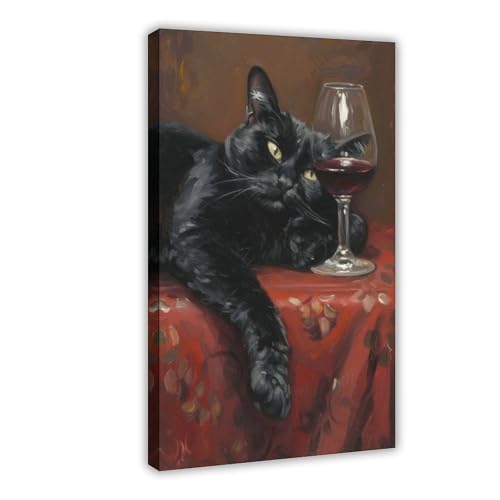 Affiches d'animaux sur toile grand format 50x76cm pour décoration murale chambre