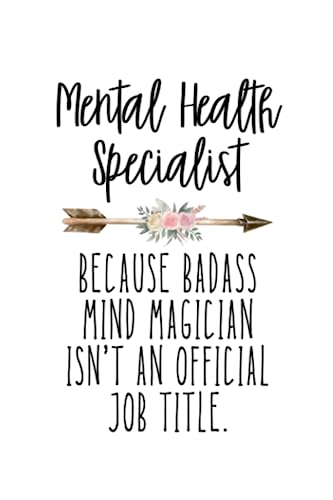 Mental Health Specialist: Lined Notebook, Funny Thank You Appreciation Gift Idea image 2