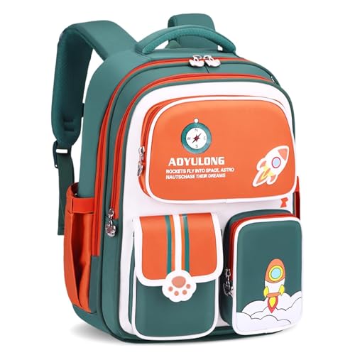 Amythe Sac à Dos Garçon Primaire Ergonomique,...