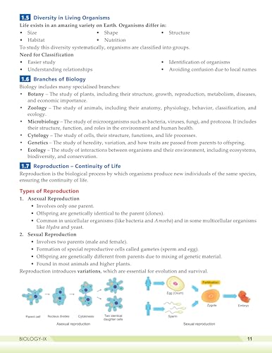 Image of Full Marks Discover Biology Textbook for Class 9 | Based on New NCERT Syllabus | Aligned with NEP 2020 & NCF-SE 2023 | For 2027 Examination