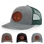 Heather Grey/Dark Green Mesh