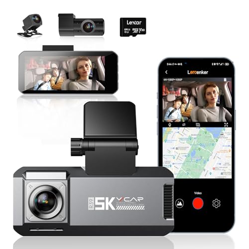 Amazon.co.jp: 2023最新型 5K録画 3カメラ ドライブレコーダー