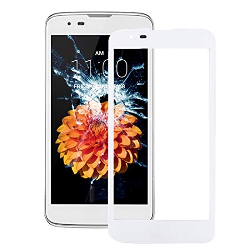 HONGYAN Cell Phone Accessories Front Screen Outer Glass Lens for LG K7 / MS330 Phone Accessories (Color : White)