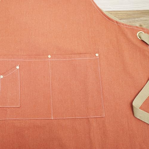 Apron-for-MenWomen-Personalized-Canvas-Apron-with-Roomy-PocketsUnisex-ApronCookingGardeningWoodworkGift-for-Him