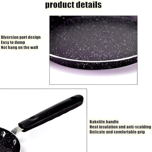 DecorTwist® Aluminium Non-Stick Fry Pan | Gas & Induction Compatible | Scratch Resistant | Sturdy Handles | Frying Pan Induction Base | Non-Stick... - Image 2