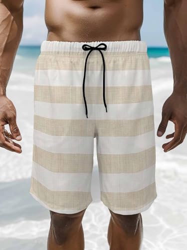 Summer Tropical Ocean Men's Swim Trunks 8" Quick Dry Beach Pants Beach Swimsuits Bathing Suits Shorts for Men S-3XL2