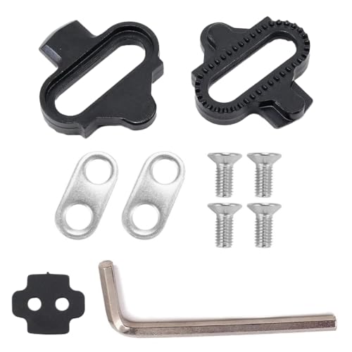 EIHI 2 Piezas Calas Tacos de Calas Mtb de Bicicleta para Shimano SPD SH51 MTB Spinning Juego de Calas Look Carretera Calas para Pedales Compatibles con Calas Shimano Carretera SPD SM-SH51
