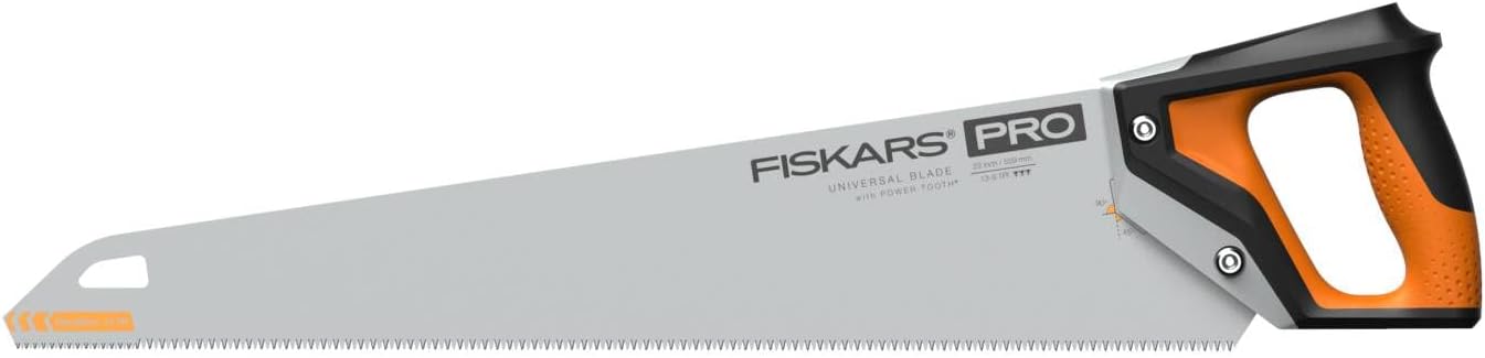 Fiskars PowerTooth Hand Saw 550 mm 11 tpi