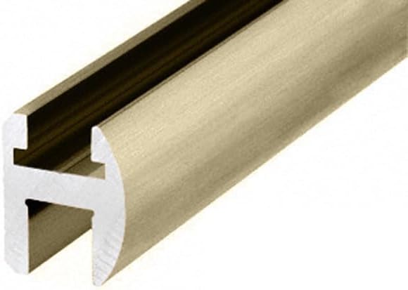 CRL Brushed Bronze 95" Deluxe Shower Door Header Kit