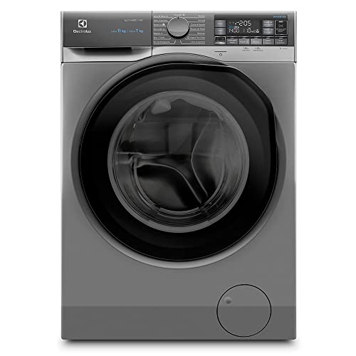 Lava e Seca Electrolux 11Kg Inox Perfect Care Inverter com Água Quente/Vapor (LSW11) - 127V