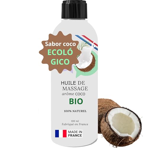 Aceite de Masaje Comestible 200 ml Coco