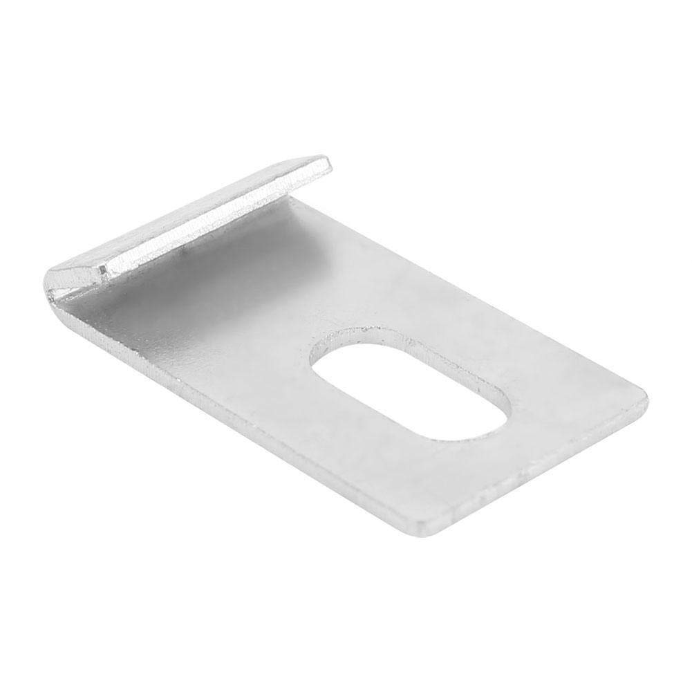 10 Clip Base Per Serra In Metallo – Fissaggi Robusti Per Lastre E Vetri – Staffe Universali A J - 2