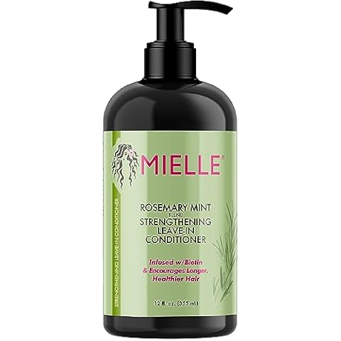 Mielle Organics Rosemary Mint Leave-In Conditioner for Stronger, Healthier Hair Cover