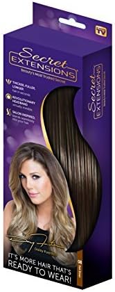 Secret Extensions - Hair Extensions by Daisy Fuentes, Dark Brown by Secret Extensions