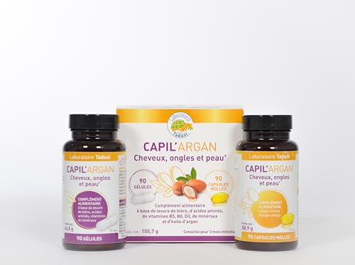 complément alimentaire cheveux ongles et peau CAPIL'ARGAN