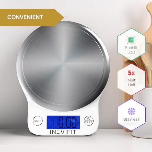 INEVIFIT Bundle Balanza Baño y Cocina Digital miniatura 4