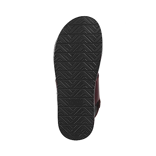 Image of Metro Men's Strappy Stylish Casual Everyday Faux Leather Sandal