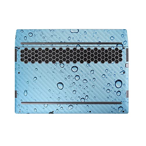 Image of MightySkins Carbon Fiber Skin Compatible with Alienware M17 R5 (2022) Full Wrap Kit - Rainy Day | Protective, Durable Textured Carbon Fiber Finish | Easy to Apply & Change Styles | Made in The USA