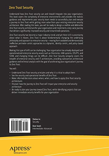 Zero Trust Security: An Enterprise Guide