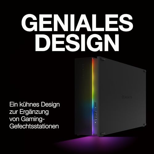 Seagate FireCuda Gaming Hub 8TB Festplatte und 16TB externe HDD