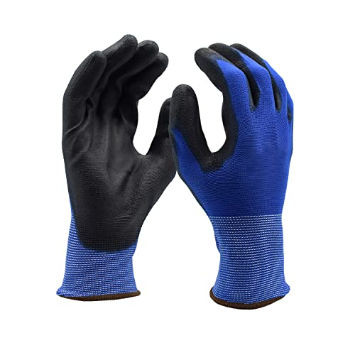 Robustt Nylon Nitrile Coated Industrial Safety Hand Gloves(P...