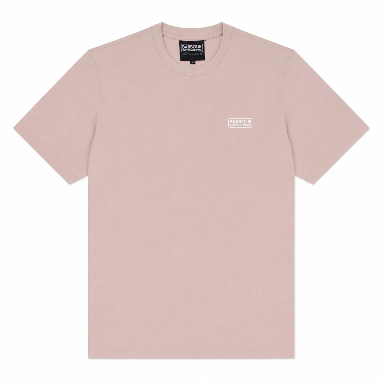 Barbour International Small Logo T-Shirt (UK, Alpha, M, Regular, Regular, Woodrose)