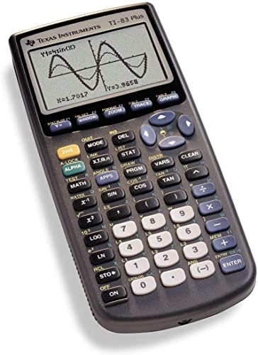 Calculatrice graphique TI 83 Plus reconditionnée écran protégé anti-rayure