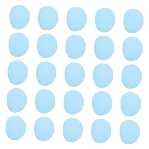 DEARMAMY 60 Piezas Limpiar y lavarte la cara esponjas faciales para limpiar ultra almohadillas esponja maquillaje esponjas faciales Accesorios para el cuidado de la piel pva Azul