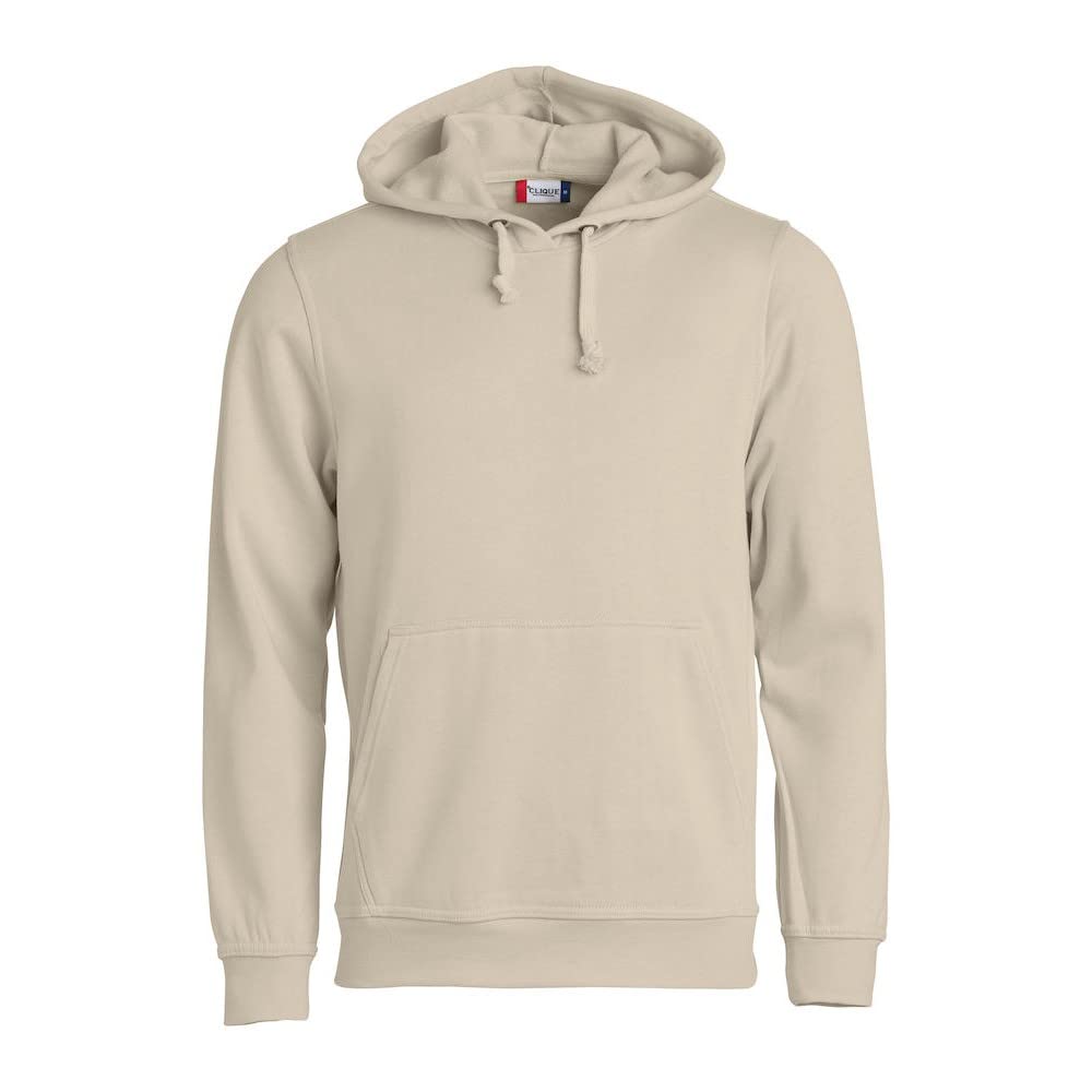 CliQue Unisex Adult Basic Hoodie (L) (Light Khaki)