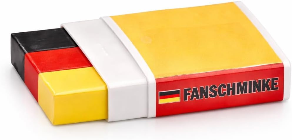 Deutschland Make-up Stifte Set Schminkfarben Rot Schwarz Gelb für Damen und Herren - WM 2026 Weltmeisterschaft (Deutschland)