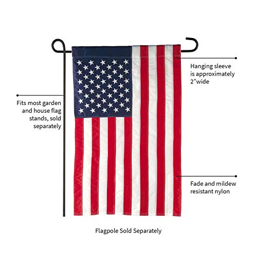 Evergreen Flag 11220 Evergreen American Flag 12X18 Double Sided | Patriotic House Flags thumb #6